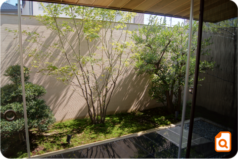 和モダン風ガーデンの写真