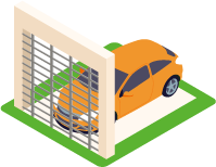 シャッター・カーゲートのイラスト