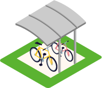 サイクルポートのイラスト