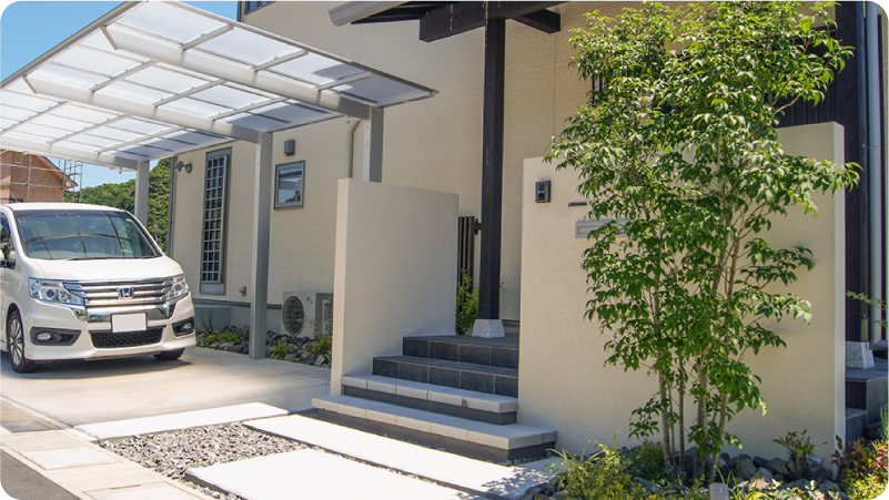 外構・エクステリア工事完成写真の一例