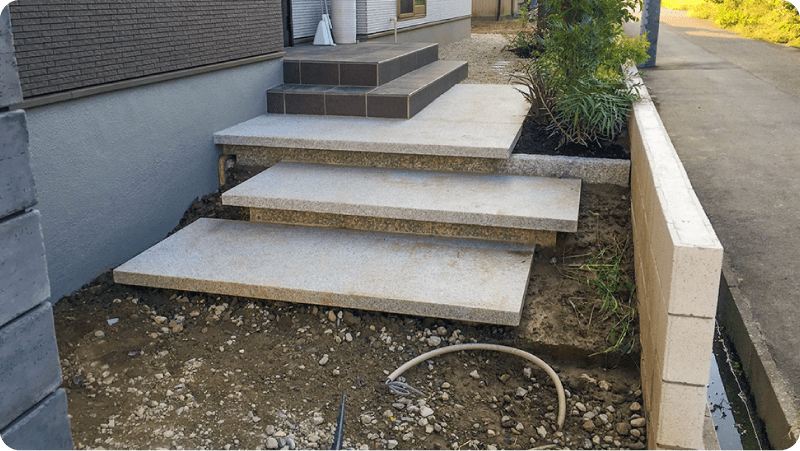 外構工事の一例