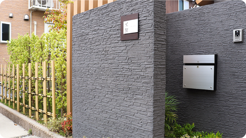 新築外構工事の一例